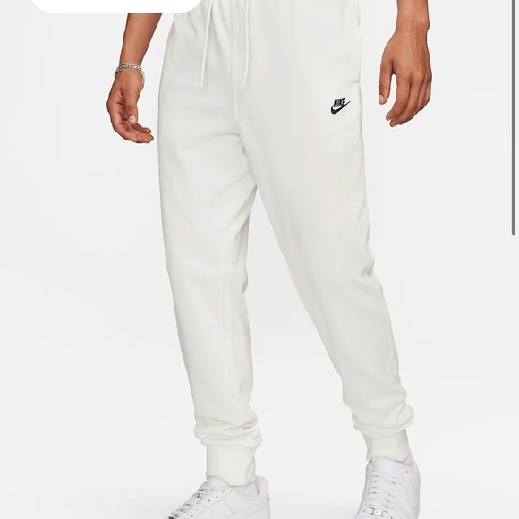 Nike Other - Men’s Nike White sweatpants Size Large